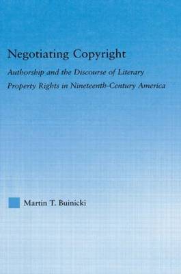 Negotiating Copyright by Martin T Buinicki image