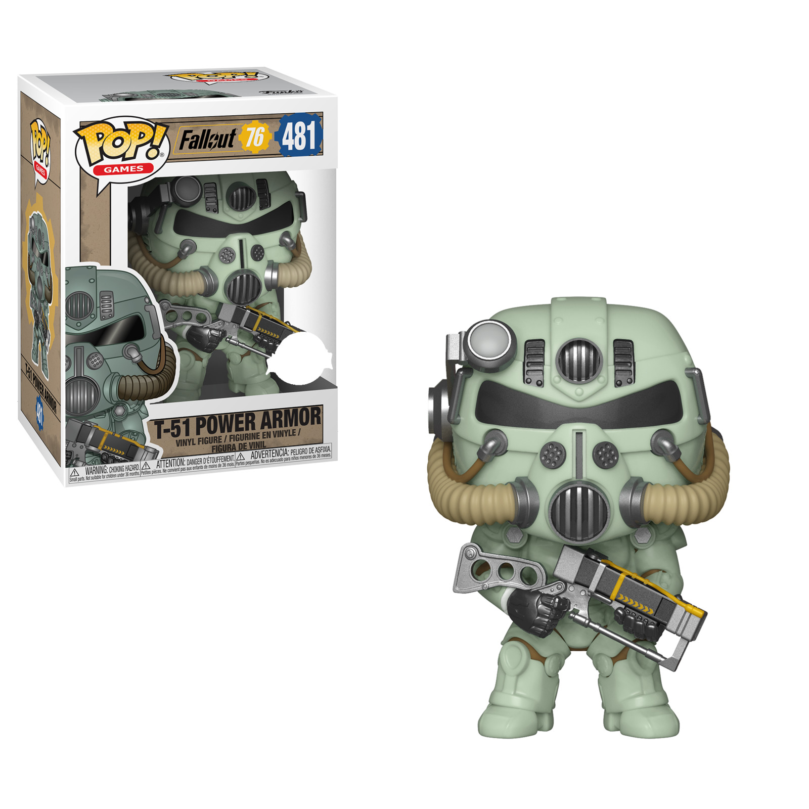 Fallout 76 - T-51 Power Amour (Mint) Pop! Vinyl Figure image
