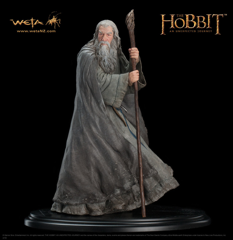 The Hobbit Gandalf the Grey Statue - by Weta image