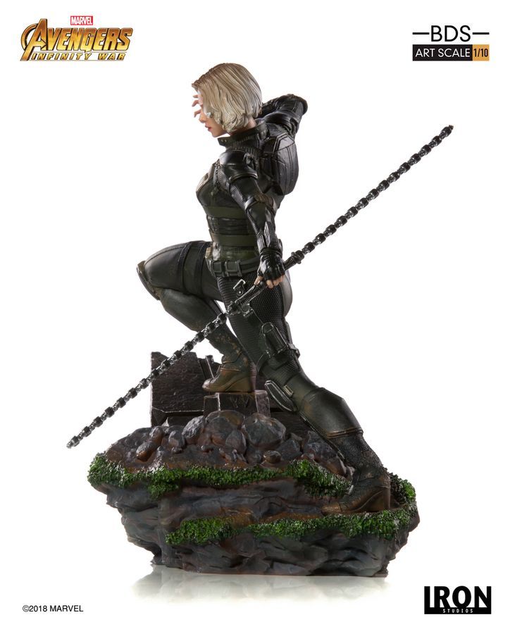 Marvel: 1/10 Black Widow - Battle Diorama Statue