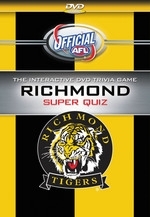 AFL - Richmond Super Quiz (DVD Game) on DVD AFL - Richmond Super Quiz (DVD Game) on DVD