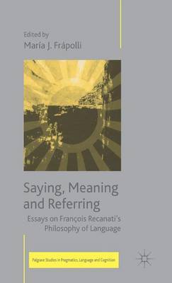 Saying, Meaning and Referring image