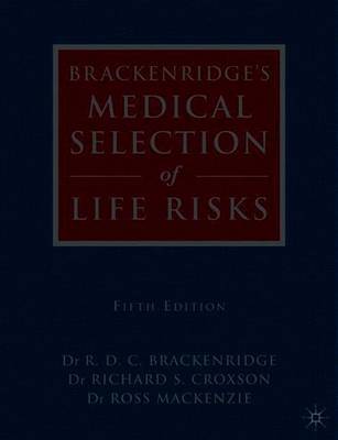 Brackenridge's Medical Selection of Life Risks image