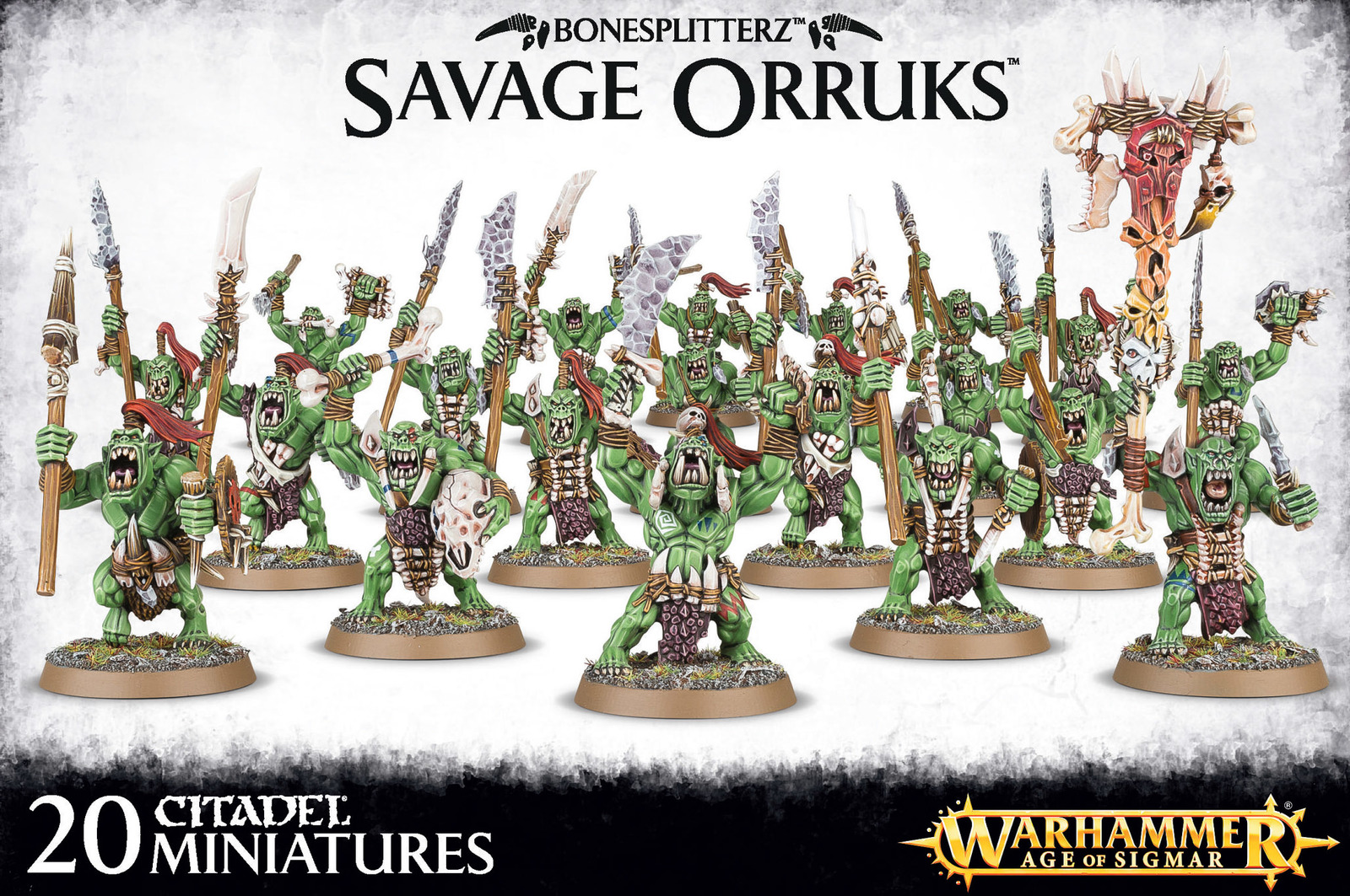 Warhammer Age of Sigmar: Bonesplitterz Savage Orruks