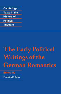 The Early Political Writings of the German Romantics image