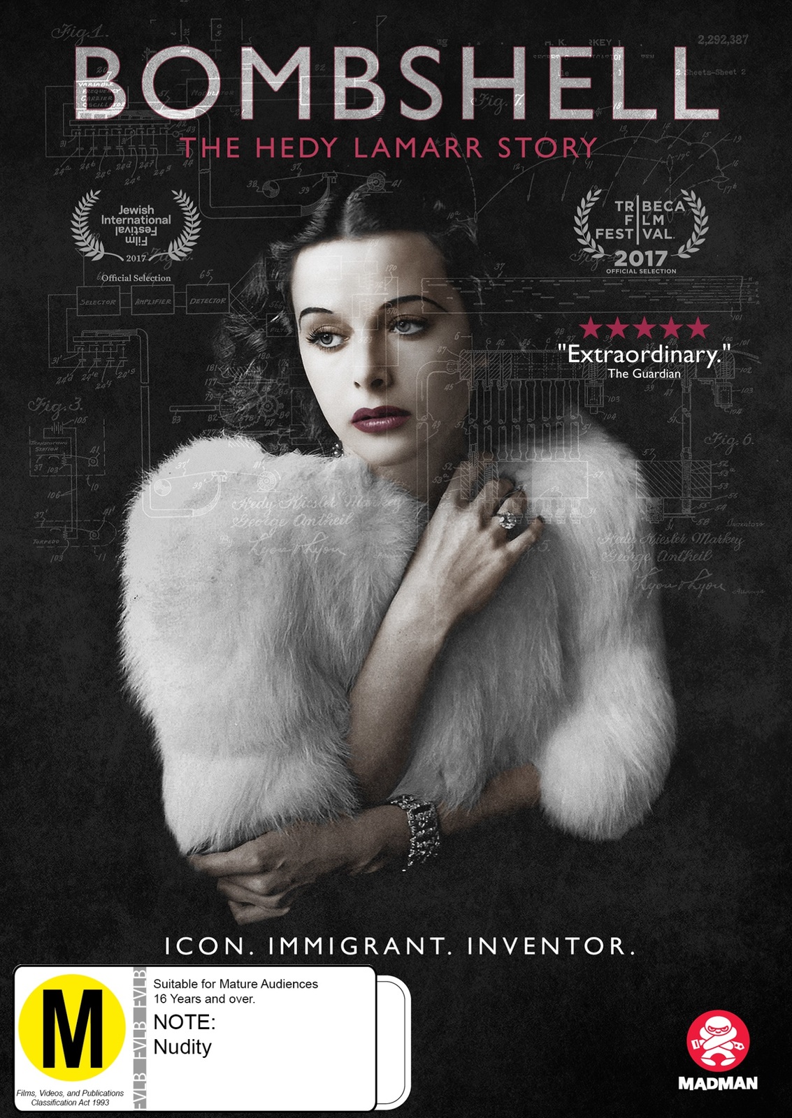 Bombshell: The Hedy Lamarr Story on DVD image