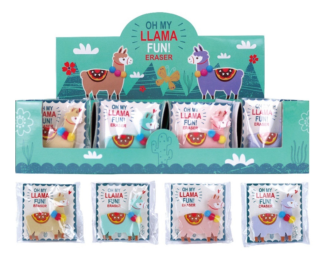 Buy Fun Impulse Llamas Shaped Eraser at Mighty Ape Australia