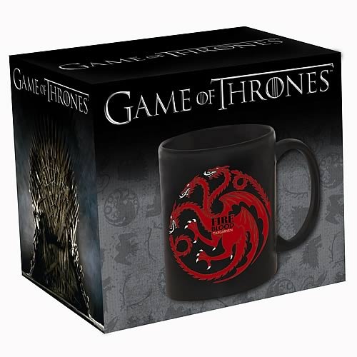 Game of Thrones Coffee Mug - Targaryen Fire & Blood image