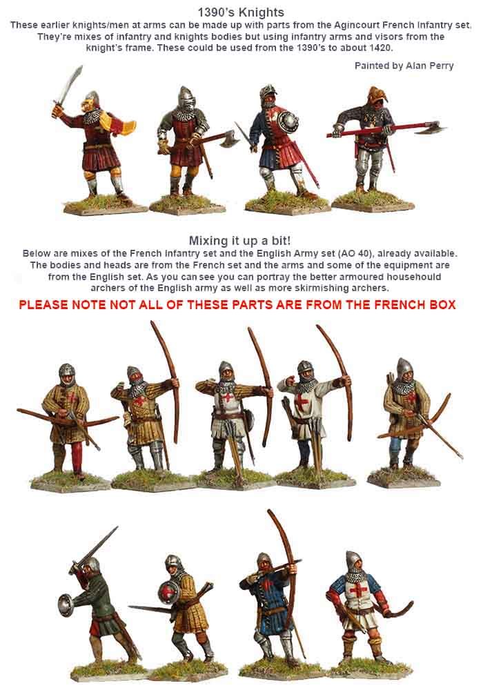 Agincourt French Infantry 1415-29 image