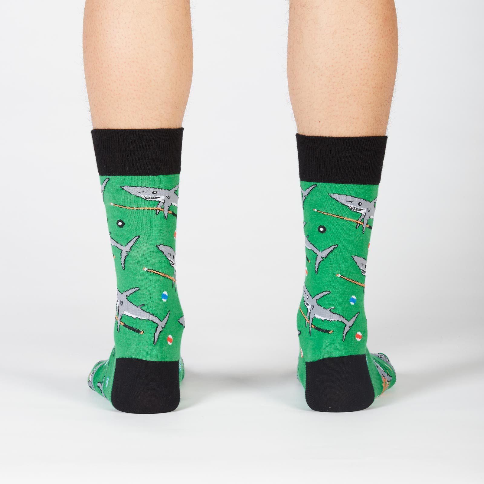 SOCK it to Me: Men's - Pool Shark Crew Socks