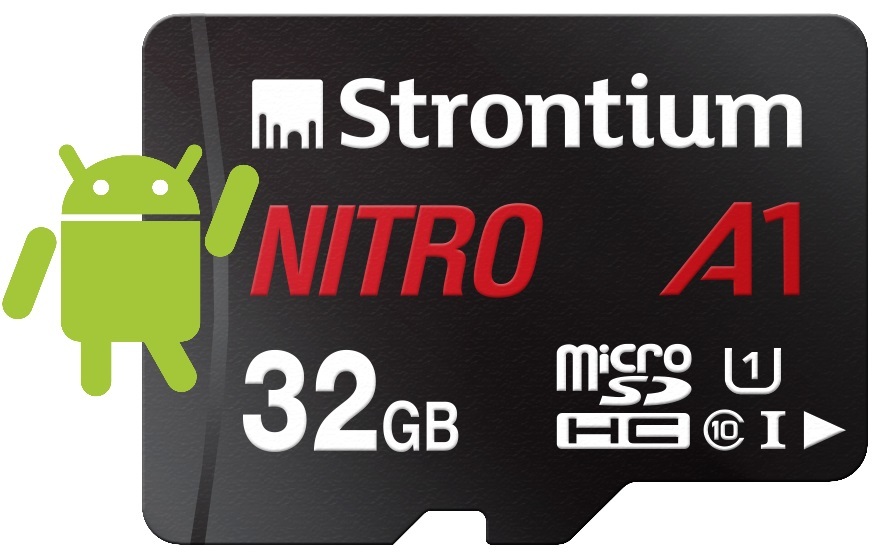 Strontium Nitro A1 Micro SD Card with Adaptor - 32GB image