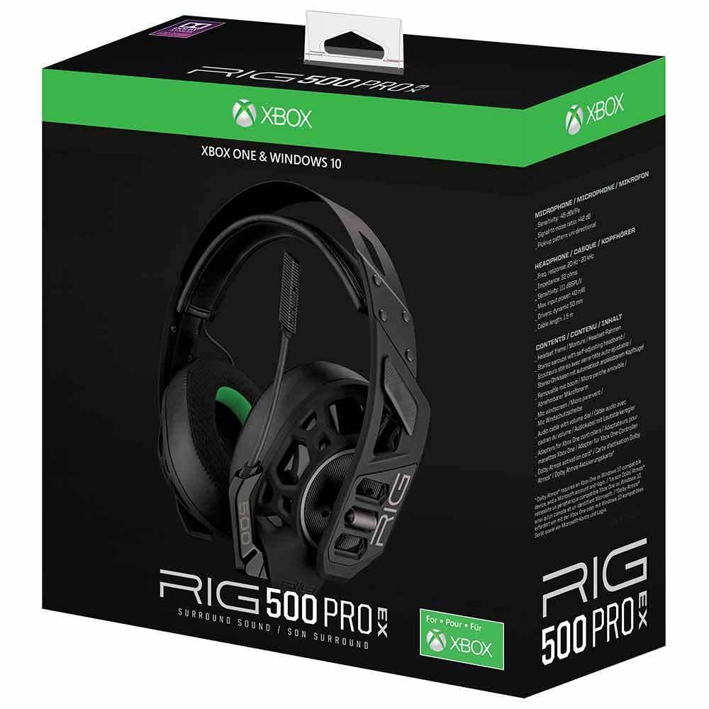 RIG 500EX PRO Gaming Headset Black Xbox One InStock Buy Now