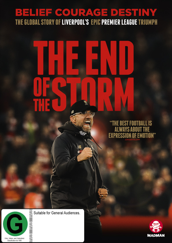 Liverpool FC: The End Of The Storm on DVD image