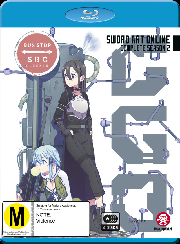 Sword Art Online II: The Complete Season 2 on Blu-ray image