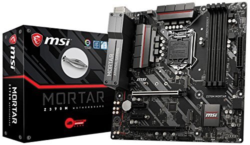 MSI Z370M MORTAR, Intel Z370, DDR4-4000, Dual M.2, MATX MotherBoard image