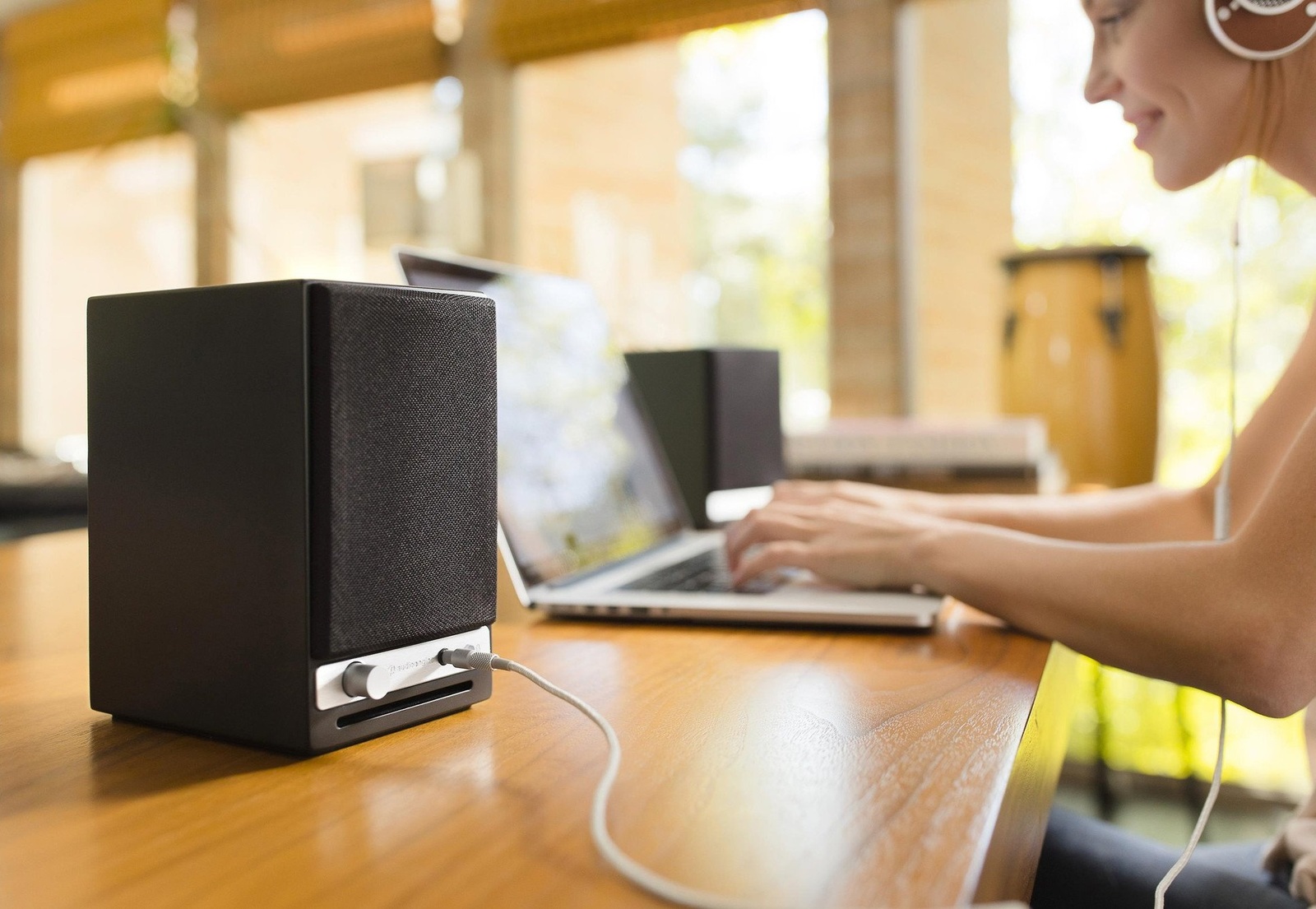 Audioengine: HD3 Powered Desktop Speakers (Pair) - Satin Black image