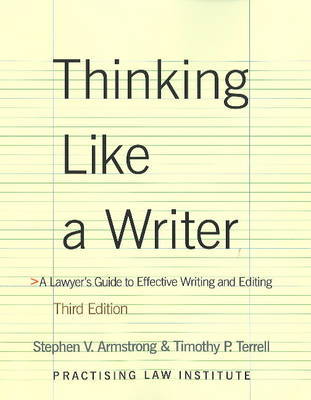 Thinking Like a Writer by Stephen Armstrong image