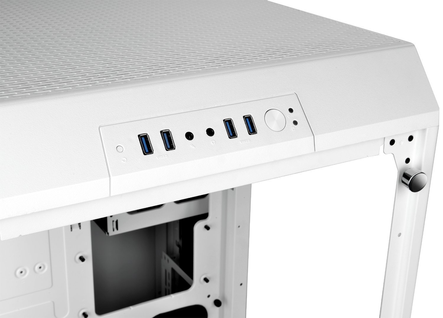 Thermaltake: The Tower 900 E-ATX Vertical Super Tower Chassis - Snow Edition (White) image