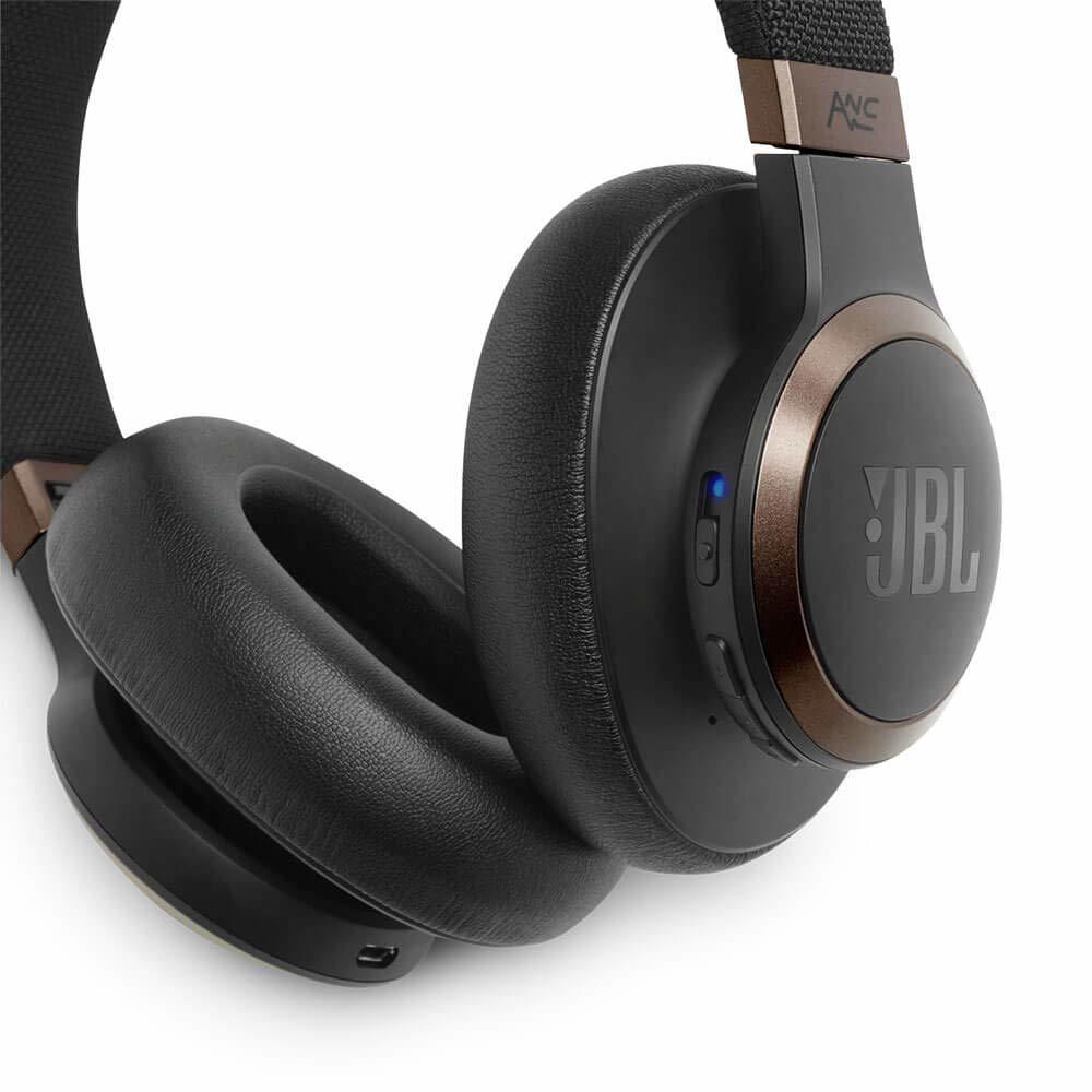 JBL Live 650 Noise-Cancelling Bluetooth Headphones - Black image