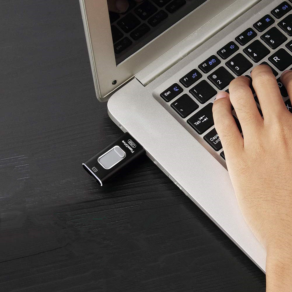 3 in 1 Flash Drive for iPhone or iPad - 16GB image