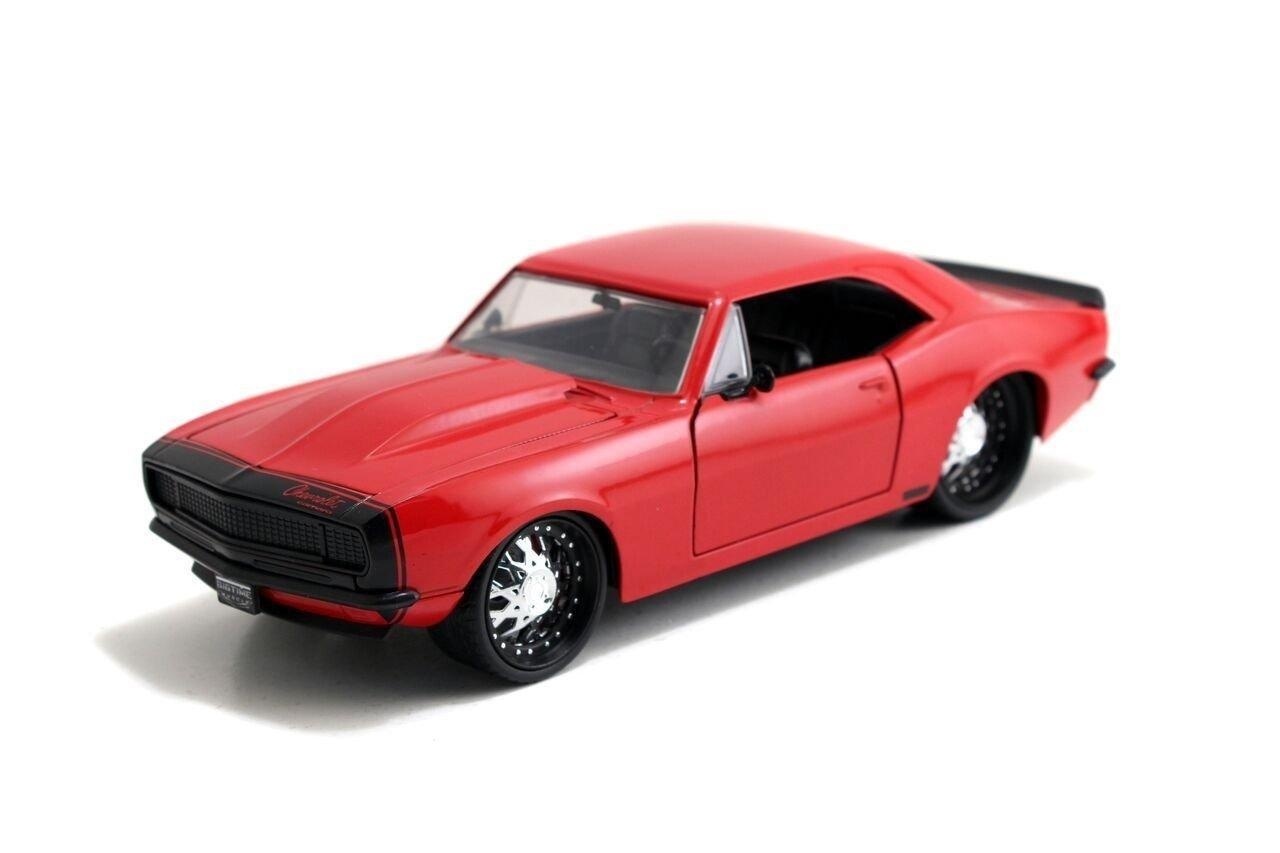 Jada: 1/24 '67 Chev Camaro Diecast Model (Red)