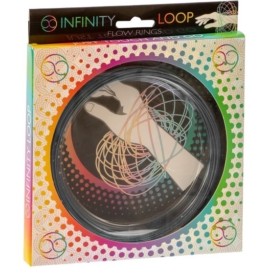 Infinity Loop Flow Ring - Silver