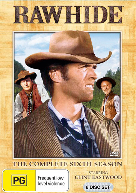 Rawhide - The Complete 6th Season (8 Disc Set) on DVD image