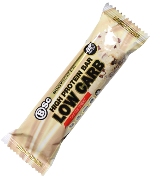 Buy BSC High Protein Low Carb Bar Cookie Dough (12x60g) at Mighty Ape NZ