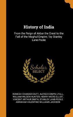 History of India on Hardback by Romesh Chunder Dutt