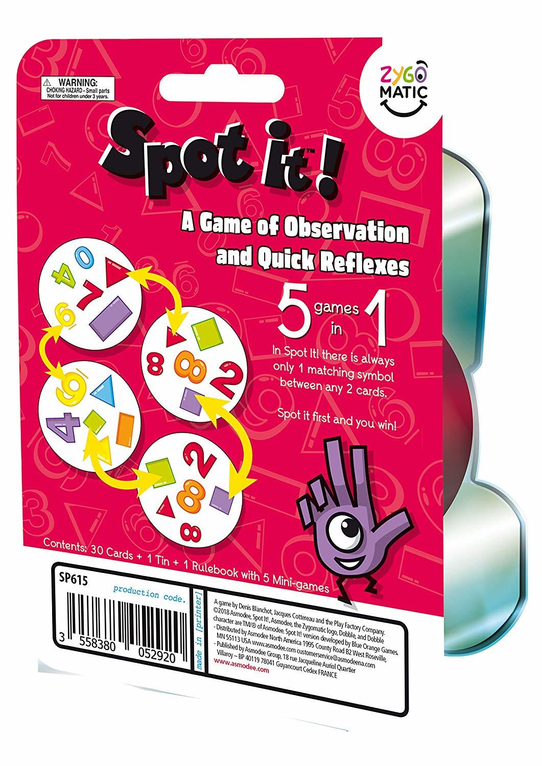 Spot It: 123 - Card Game image