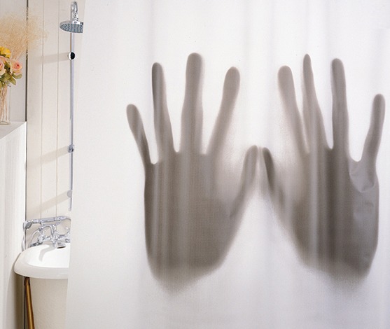 Scary Shower - Novelty Curtain image