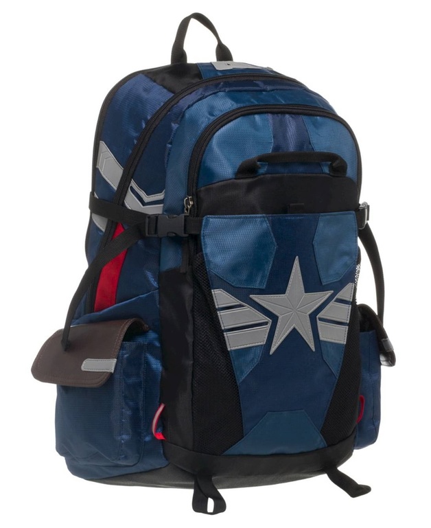 Captain America Suit Inspired - 19.5" Backpack