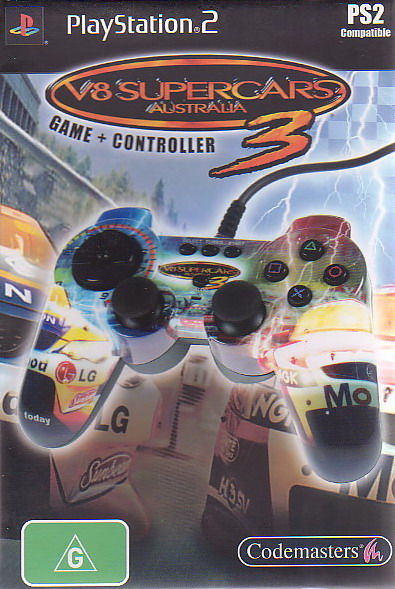 V8 Supercars 3 + Controller for PlayStation 2 image