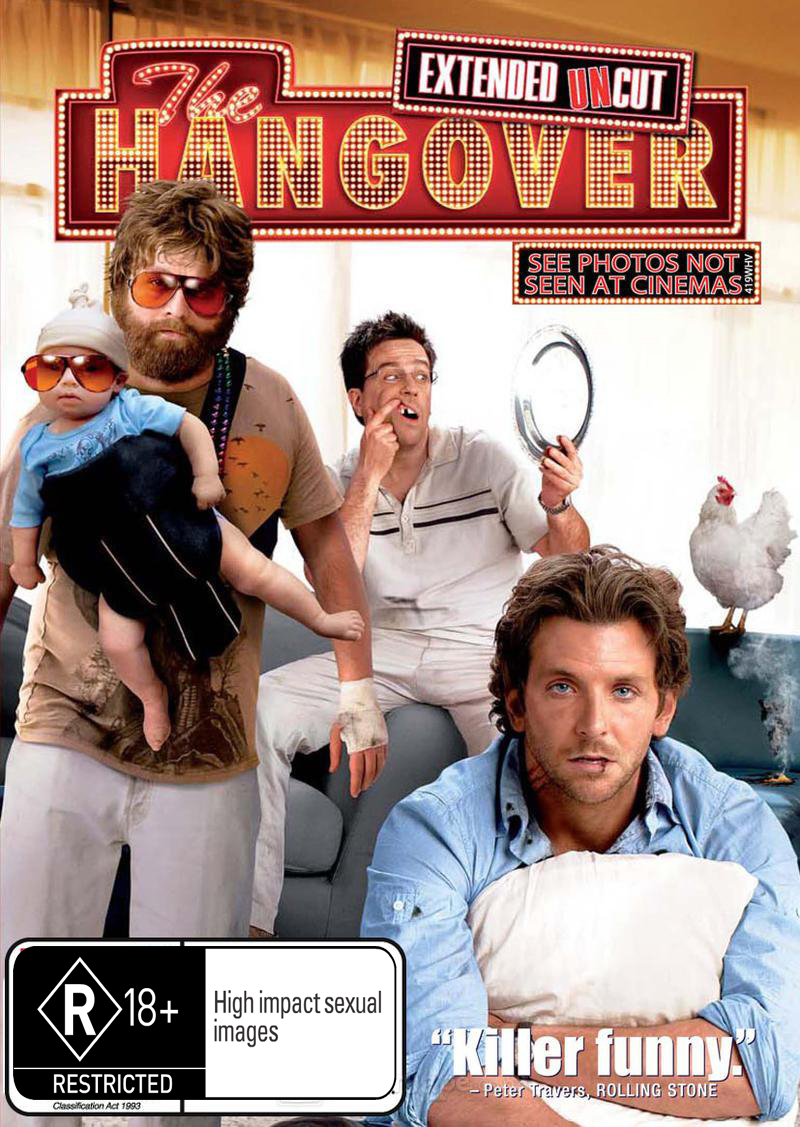 The Hangover on DVD image