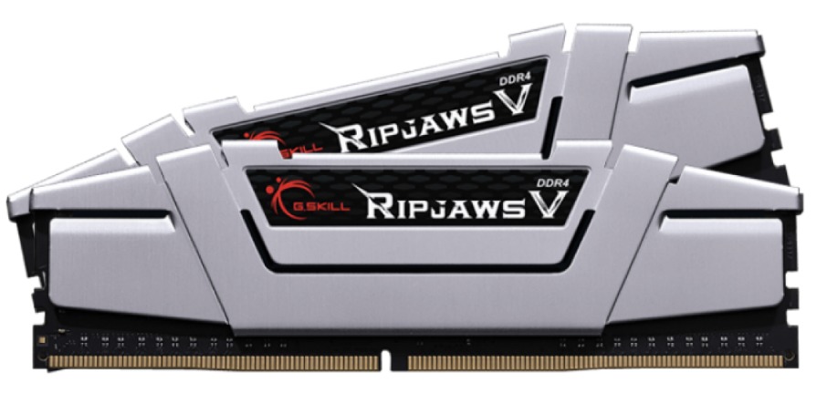 2 x 8GB G.SKILL Ripjaws V 2666Mhz DDR4 Ram - Silver image