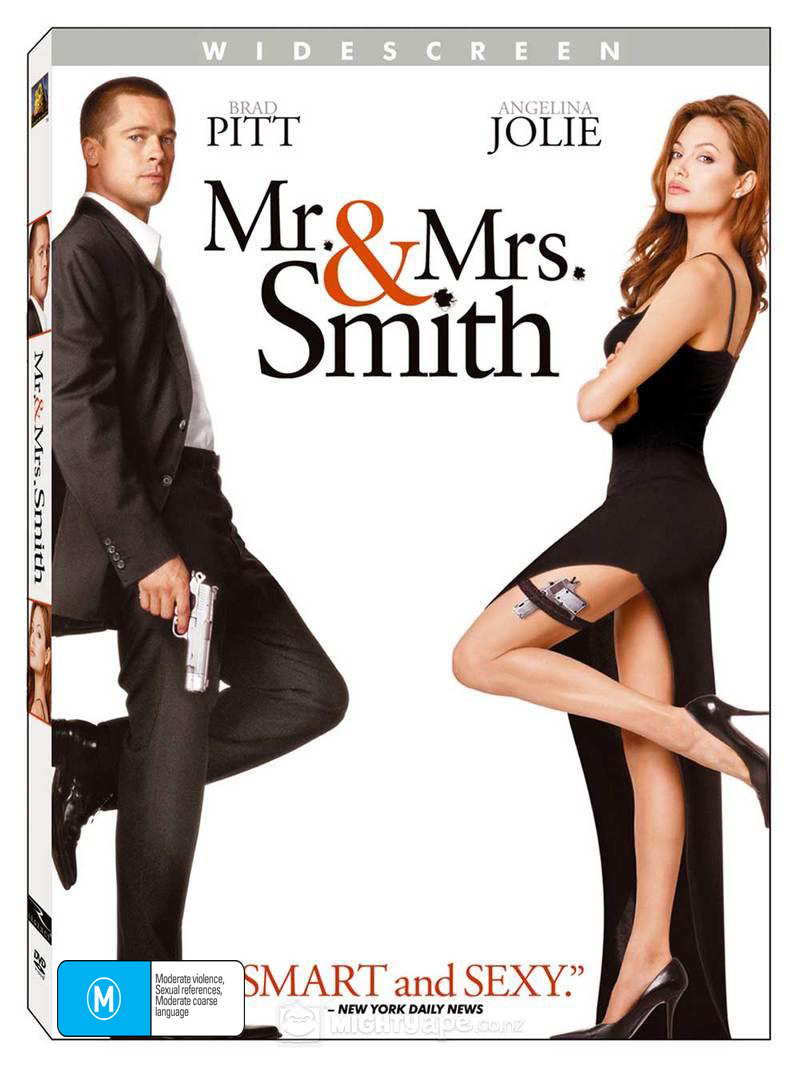 Mr. & Mrs. Smith on DVD