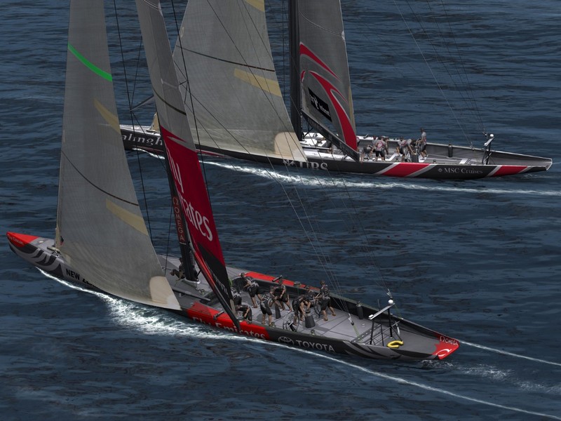 Virtual Skipper 5: 32nd Americas Cup image