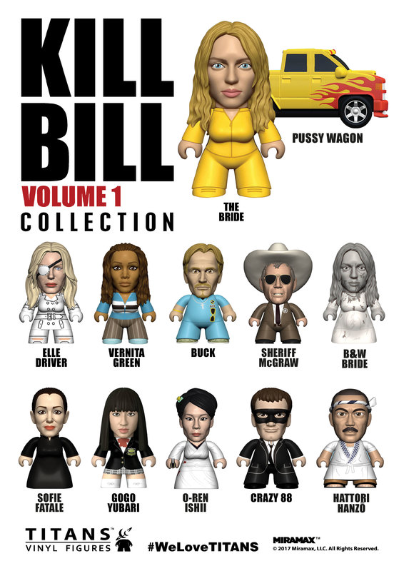 Kill Bill Volume 1 Titans Vinyl Figure At Mighty Ape Nz