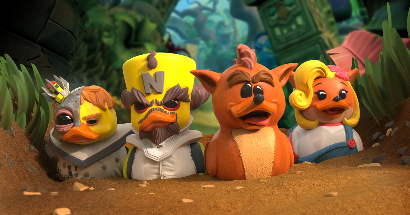 Tubbz: Crash Bandicoot - 3" Cosplay Duck (Crash) image