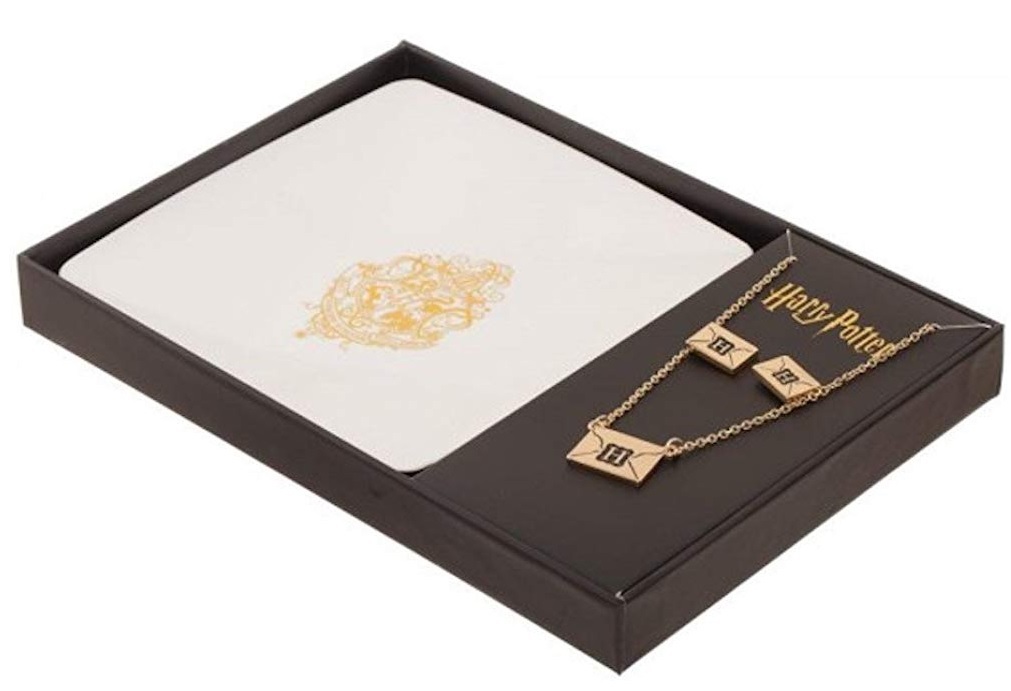 Harry Potter: Hogwarts Crest - Jewellery & Tray Set image