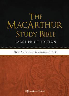 MacArthur Study Bible-NASB-Large Print by Thomas Nelson image