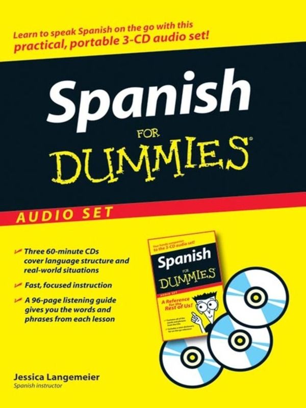 Spanish For Dummies Audio Set by Jessica Langemeier