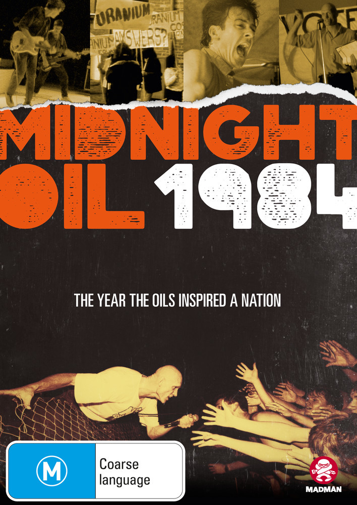 Midnight Oil 1984 on DVD image