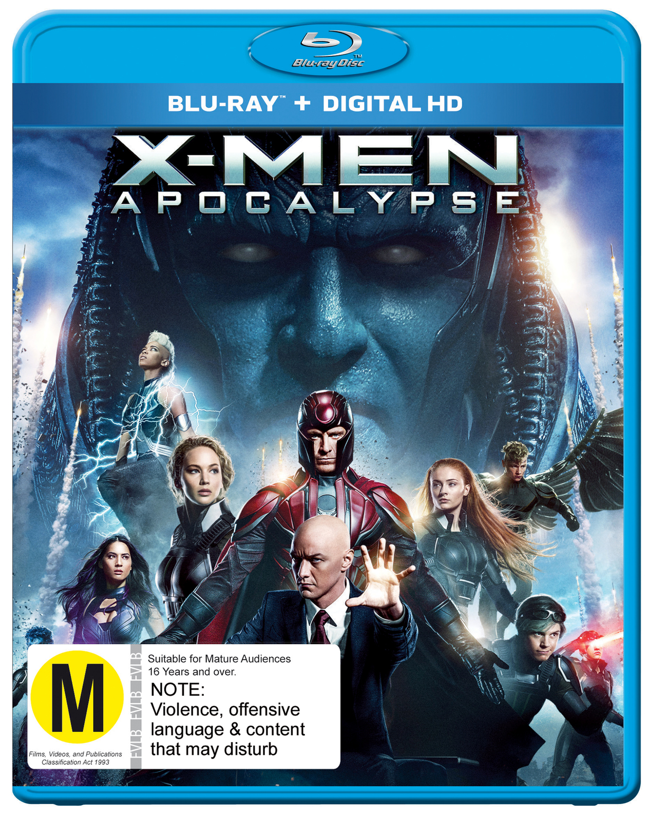 X-Men Apocalypse on Blu-ray