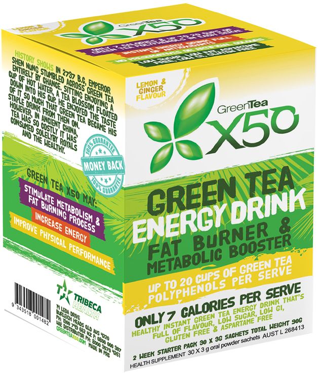 Buy Green Tea X50 Passionfruit (30 Sachets) at Mighty Ape NZ