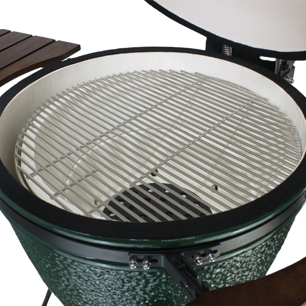 Buy Gorilla Kamado Ceramic Grill BBQ (Green) 23.5" at Mighty Ape NZ