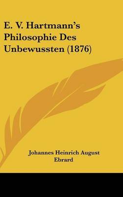 E. V. Hartmann's Philosophie Des Unbewussten (1876) image