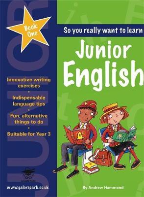 Junior English Book 1 by Andrew Hammond image