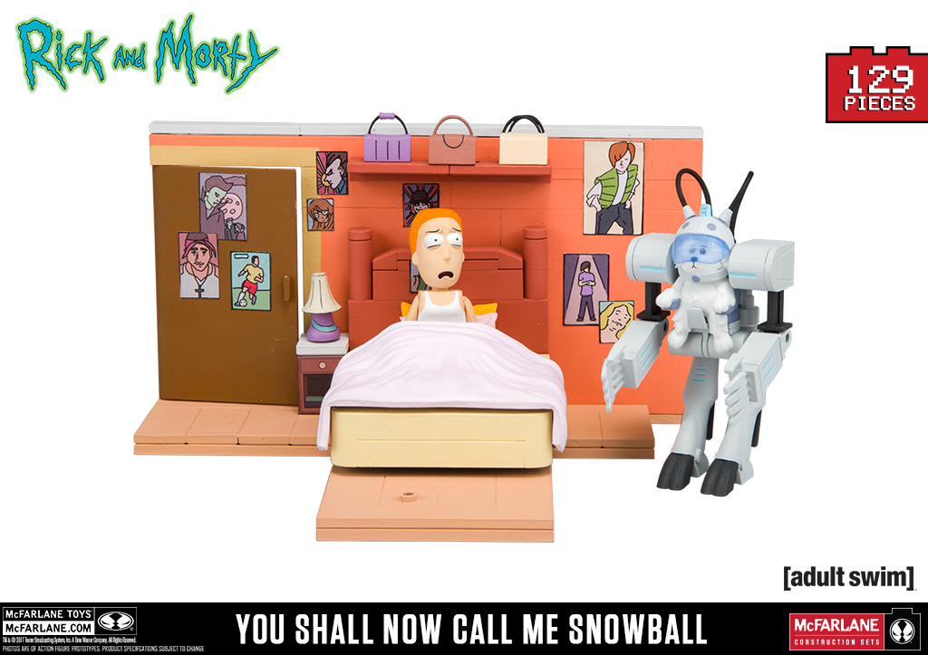 Rick and Morty: You Shall Now Call Me Snowball - Medium Construction Set image