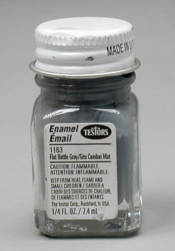 Testors: Enamel Paint - Flat Gray image